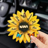 A Heartfelt Gesture To Show How Much They Mean To You - Family Personalized Custom Car Visor Clip - Gift For Mom, Grandma