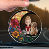 You’re My Daily Dose Of Happiness - Dog & Cat Personalized Custom Car Ornament - Acrylic Custom Shaped - Gift For Pet Owners, Pet Lovers