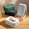Bloom In Your Own Time - Family Personalized Custom Jewelry Box LED Makeup - Gift For Yourself, Best Friends, Siblings, Family Members