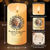 Custom Photo Your Loved One Is Now Your Guardian Angel - Memorial Personalized Custom LED Candle - Sympathy Gift For Family Members
