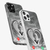 Custom Photo A Little Something To Make You Feel Connected - Memorial Personalized Custom Clear Phone Case - Sympathy Gift For Family Members