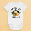 Custom Photo Loyalty Has Four Paws - Dog & Cat Personalized Custom Baby Onesie - Baby Shower Gift, Gift For Pet Owners, Pet Lovers