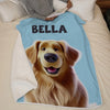 Every Peek Comes With A Wag - Dog & Cat Personalized Custom Blanket - Gift For Pet Owners, Pet Lovers