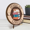 Sharp, Curious, And Always Learning - Family Personalized Custom 2-Layered Wooden Plaque With Stand - Gift For Yourself, Best Friends, Siblings, Family Members