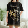 Grandma’s Love Is The Best Gift Of All - Family Personalized Custom Women's Sleep Tee - Mother's Day Gift For Mom, Grandma