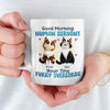 Paws And Reflect - Cat Personalized Custom Mug - Gift For Pet Owners, Pet Lovers