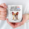 Sloppy Kisses Are My Love Language - Dog Personalized Custom Mug - Gift For Pet Owners, Pet Lovers