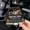Counting The Seconds ‘til You’re Back - Dog Personalized Custom Car Visor Clip - Gift For Pet Owners, Pet Lovers