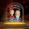 Home Is Wherever Mom Is - Family Personalized Custom Shaped 3D LED Light - Mother's Day, Gift For Mom, Daughter