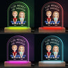Home Is Wherever Mom Is - Family Personalized Custom Shaped 3D LED Light - Mother's Day, Gift For Mom, Daughter