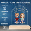 Home Is Wherever Mom Is - Family Personalized Custom Shaped 3D LED Light - Mother's Day, Gift For Mom, Daughter
