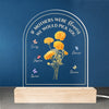 If Mothers Were Flowers We Would Pick You - Family Personalized Custom Shaped 3D LED Light - Mother's Day, Gift For Mom