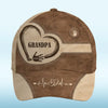 Grandpa’s Love, Forever In Our Hearts - Family Personalized Custom Hat, All Over Print Classic Cap - Gift For Family Members