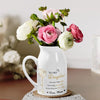 Being Your Mom Is Great, Watching You Be One Is Greater - Family Personalized Custom Home Decor Flower Vase - House Warming Gift For Daughter, Granddaughter
