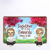 Two Weirdos, One Perfect Puzzle - Couple Personalized Custom Acrylic Puzzle Key Holder - House Warming Gift For For Husband Wife, Anniversary
