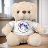 When You Miss Me, Hold Me Close - Memorial Personalized Custom Teddy Bear Plush - Sympathy Gift For Family Members
