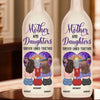 No Bond Is Stronger Than Ours - Family Personalized Custom Bottle Lamp - Mother's Day, Gift For Mom, Daughter, Son