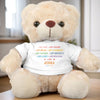 A Hug Full Of Affirmations - Family Personalized Custom Teddy Bear Plush - Gift For Family Members
