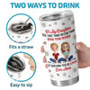 Watching You Grow Into A Mom - Family Personalized Custom 3D Inflated Effect Printed Tumbler - Mother's Day, Gift For Mom, Daughter
