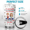 Watching You Grow Into A Mom - Family Personalized Custom 3D Inflated Effect Printed Tumbler - Mother's Day, Gift For Mom, Daughter