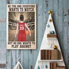 Play Hard, Stay Humble - Personalized Custom Vertical Poster - Gift For Sport Lovers, Sport Players