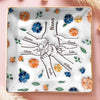 Stronger Together, Forever - Family Personalized Custom 3D Inflated Effect Printed Full-Print Jewelry Dish - Mother's Day, Gift For Mom, Grandma