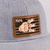 Together, We're Unstoppable - Family Personalized Custom Leather Patch Hat - Father's Day, Gift For Dad, Grandpa