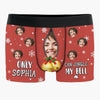 Custom Photo Comfort Is Key But So Is A Good Laugh - Funny Personalized Custom Boxer Briefs, Men's Boxers - Christmas Gift For Boyfriend, Husband, Anniversary