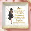A Golden Future Begins Today - Family Personalized Custom Full-Print Jewelry Dish - Graduation Gift For Family Members, Siblings, Brothers, Sisters