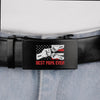Our Pride, Our Power - Family Personalized Custom Printed Belt Buckle - Father's Day, Gift For Dad, Grandpa