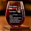 Custom Photo Doctor’s Orders, Sip And Relax - Family Personalized Custom Wine Glass - Gift For Yourself, Best Friends, Siblings, Family Members