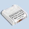 To The Best Dog Dad, I Ruff You So Much - Dog Personalized Custom Unisex T-shirt, Premium T-shirt, Hoodie - Father's Day, Gift For Dad, Pet Owners, Pet Lovers