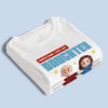 Built By Awesome Daughters - Family Personalized Custom Unisex T-shirt, Premium T-shirt, Hoodie - Father's Day, Gift For Dad, Daughter