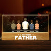I Am Their Father - Family Personalized Custom Acrylic Letters 3D LED Night Light - Father's Day, Gift For Dad, Grandpa