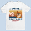 Best Naps, Best Treats - Dog & Cat Personalized Custom Unisex T-shirt, Premium T-shirt, Hoodie - Father's Day, Gift For Dad, Pet Owners, Pet Lovers