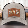 Custom Photo Thanks For Loving Me At My Messiest - Dog & Cat Personalized Custom Leather Patch Hat - Father's Day, Gift For Pet Owners, Pet Lovers