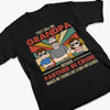 Certified Grandpa Of Chaos - Family Personalized Custom Unisex T-shirt, Premium T-shirt, Hoodie - Father's Day, Gift For Dad, Grandpa