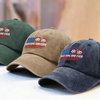 Proud Member Of The Dog Dad Club - Dog Personalized Custom Vintage Washed Denim Baseball Cap - Father's Day, Gift For Dad, Pet Owners, Pet Lovers