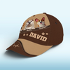 Paws Down, Best Dad Ever - Dog Personalized Custom Hat, All Over Print Classic Cap - Father's Day, Gift For Pet Owners, Pet Lovers