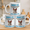 Life’s Ruff Without Me, Admit It - Dog Personalized Custom 3D Inflated Effect Printed Mug - Father's Day, Gift For Dad, Pet Owners, Pet Lovers