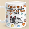 You Clean, I Reign - Dog Personalized Custom 3D Inflated Effect Printed Mug - Father's Day, Gift For Dad, Pet Owners, Pet Lovers