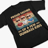 Where Noise Meets Love - Family Personalized Custom Unisex T-shirt, Premium T-shirt, Hoodie - Father's Day, Gift For Dad, Grandpa