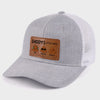 Proud Creator Of Chaos Since Birth - Family Personalized Custom Leather Patch Hat - Father's Day, Gift For Dad, Grandpa