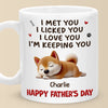World’s Best Ball Thrower - Dog Personalized Custom Mug - Father's Day, Gift For Pet Owners, Pet Lovers