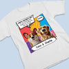 Dog Dad Of The Year - Dog Personalized Custom Unisex T-shirt, Premium T-shirt, Hoodie - Father's Day, Gift For Dad, Pet Owners, Pet Lovers