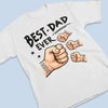 Best Daddy In The Universe - Family Personalized Custom Unisex T-shirt, Premium T-shirt, Hoodie - Father's Day, Gift For Dad, Grandpa