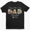 Custom Photo My Hero With A Leash - Dog Personalized Custom Unisex T-shirt, Premium T-shirt, Hoodie - Father's Day, Gift For Pet Owners, Pet Lovers