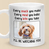 Custom Photo Love In Every Paw - Dog & Cat Personalized Custom Mug - Father's Day, Gift For Pet Owners, Pet Lovers