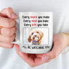 Custom Photo Love In Every Paw - Dog & Cat Personalized Custom Mug - Father's Day, Gift For Pet Owners, Pet Lovers