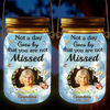 Custom Photo Your Light Still Shines - Memorial Personalized Custom Solar Jar Lantern - Sympathy Gift For Family Members